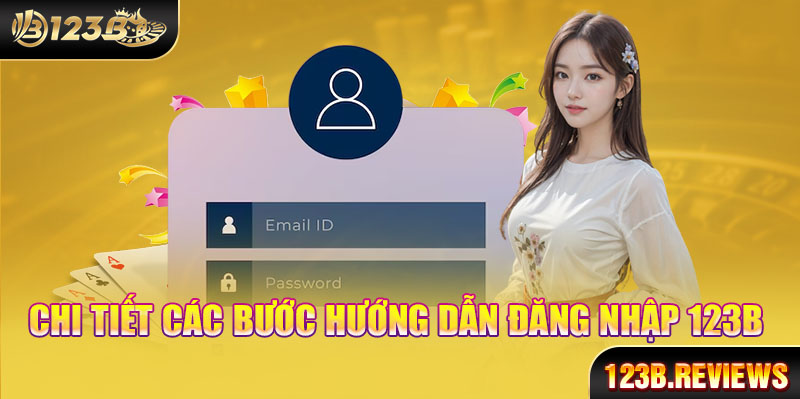 Chi tiết các bước hướng dẫn đăng nhập 123b