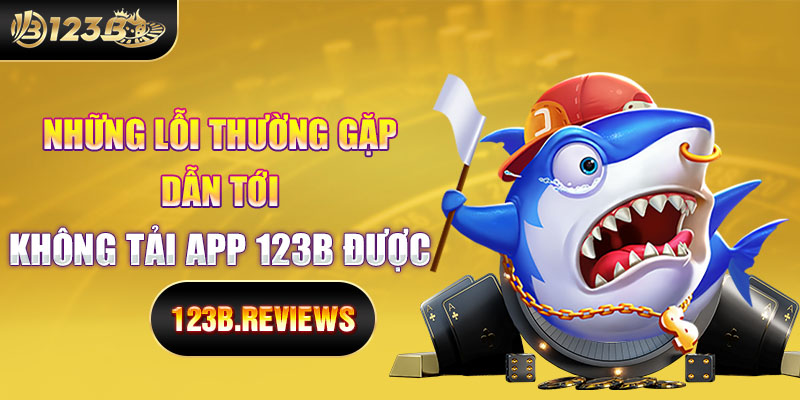 Những lỗi thường gặp dẫn tới tải app 123b